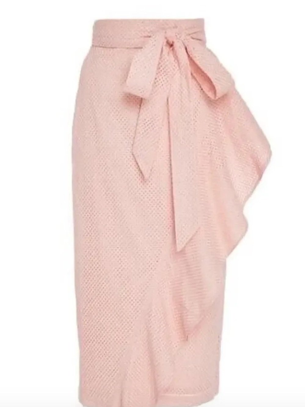 Marysia Swim Seahaven eyelet wrap skirt in Rose. Size XS